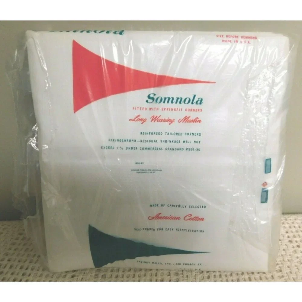 VTG Somnola Fitted Twin‎ Bed Sheet w/ Springfit Corners